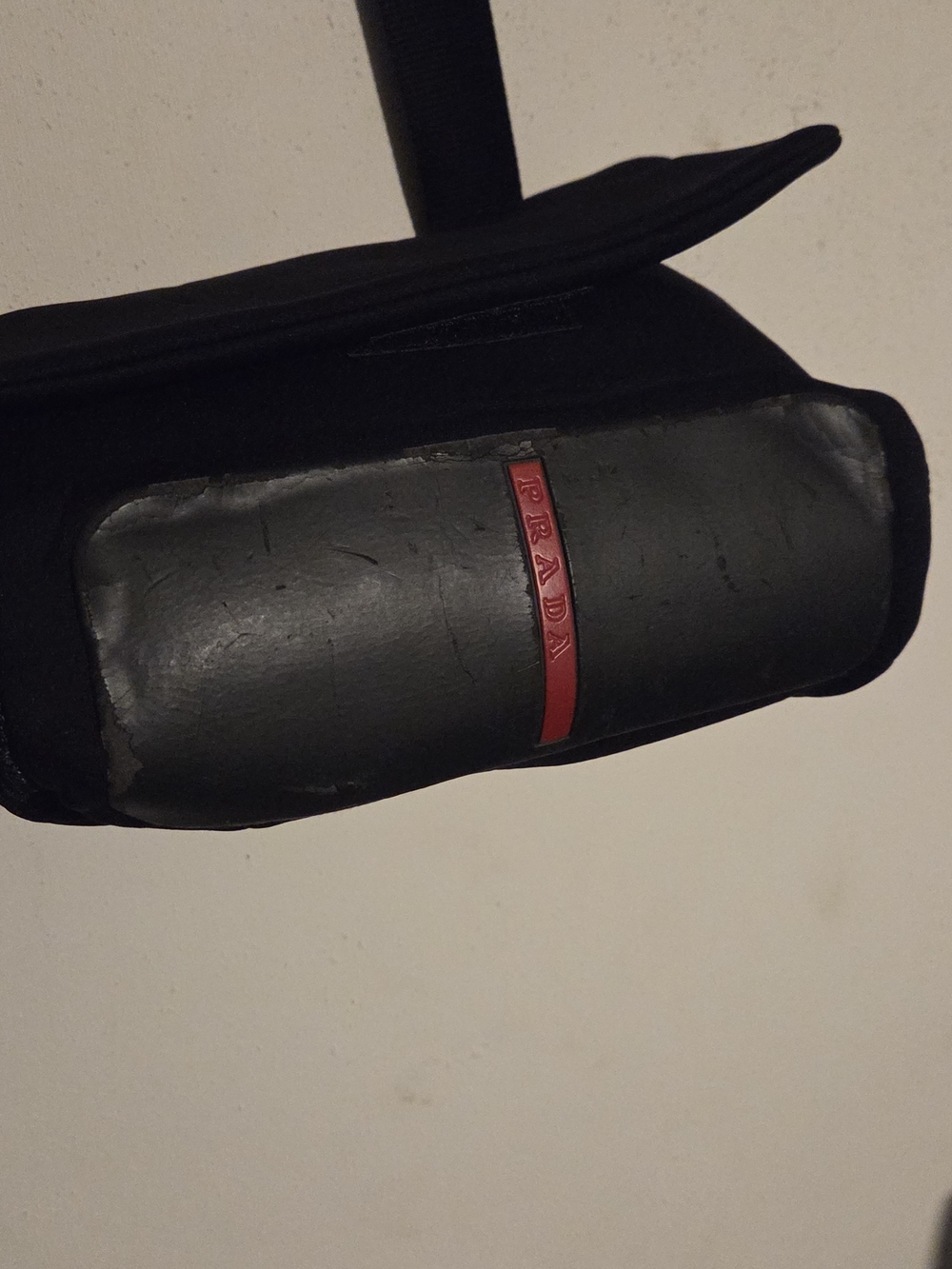 Prada Sport Bag with Red Logo Stripe And Origional Authenticity Card